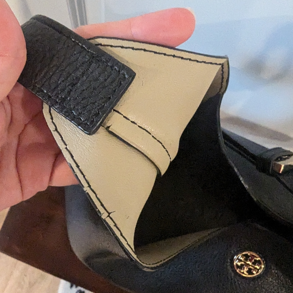 Tory Burch Leather Perry Hobo Tote - Picture 5 of 10